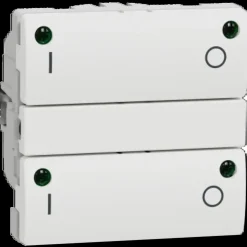 Sale LK Lauritz Knudsen Fuga wiser dobbelt relæ hvid