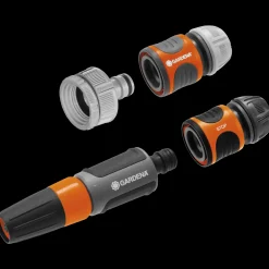 Discount Gardena basis sæt m/koblinger og rengøringsdyse