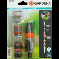 Discount Gardena basis sæt m/koblinger og rengøringsdyse