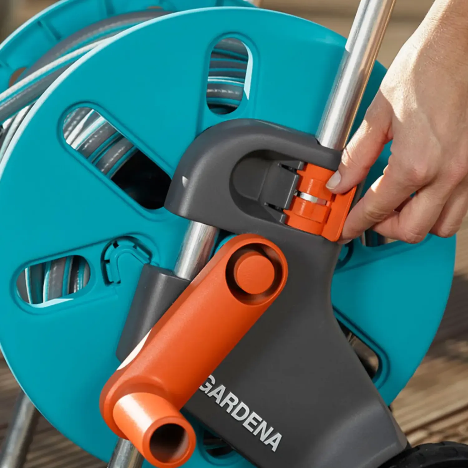 Gardena Havevanding^slangevogn komplet sæt m/20 m slange 18502-50