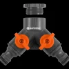 Gardena 2-vejs ventil G1/2" / G3/4" - 00936-20