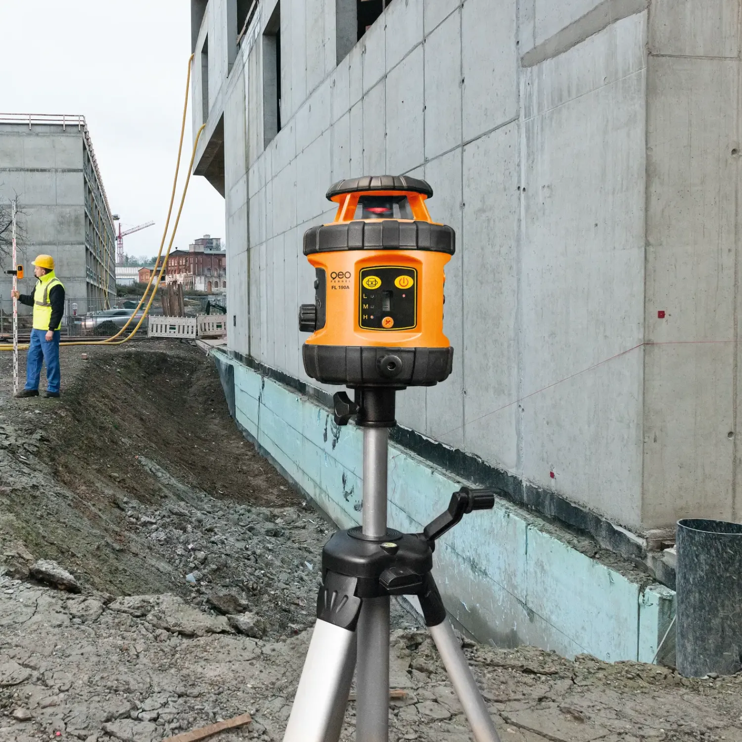 Best GeoFennel FL190A m/FR45 komplet rotationslaser