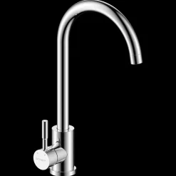 Outlet Geyser Alpha køkkenarmatur rustfrit stål krom