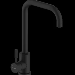 Køkkenarmaturer^Geyser Bravo L køkkenarmatur rustfrit stål mat sort