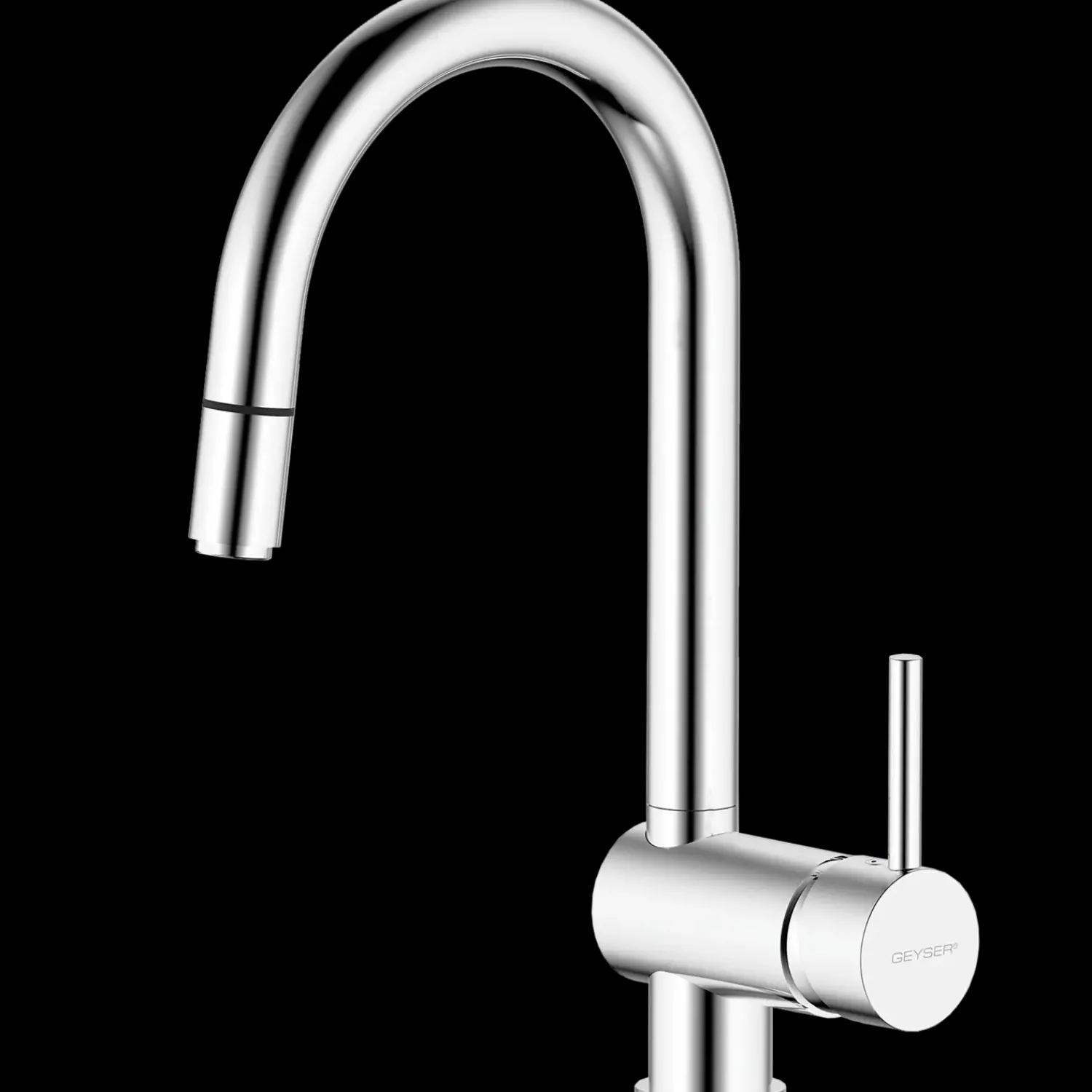 Geyser Køkkenarmaturer^Flex køkkenarmatur krom