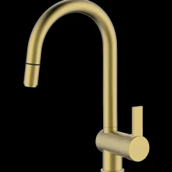 Geyser Køkkenarmaturer^® Max Flex køkkenarmatur mat guld