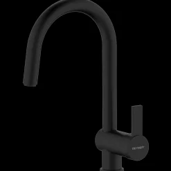 Geyser Køkkenarmaturer^® Max Flex køkkenarmatur mat sort