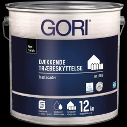 Best GORI 606 dækkende træbeskyttelse RAL 9010 hvid 5 L