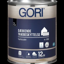 GORI Heldækkende Træbeskyttelse^606 dækkende træbeskyttelse kridt 0,75 L
