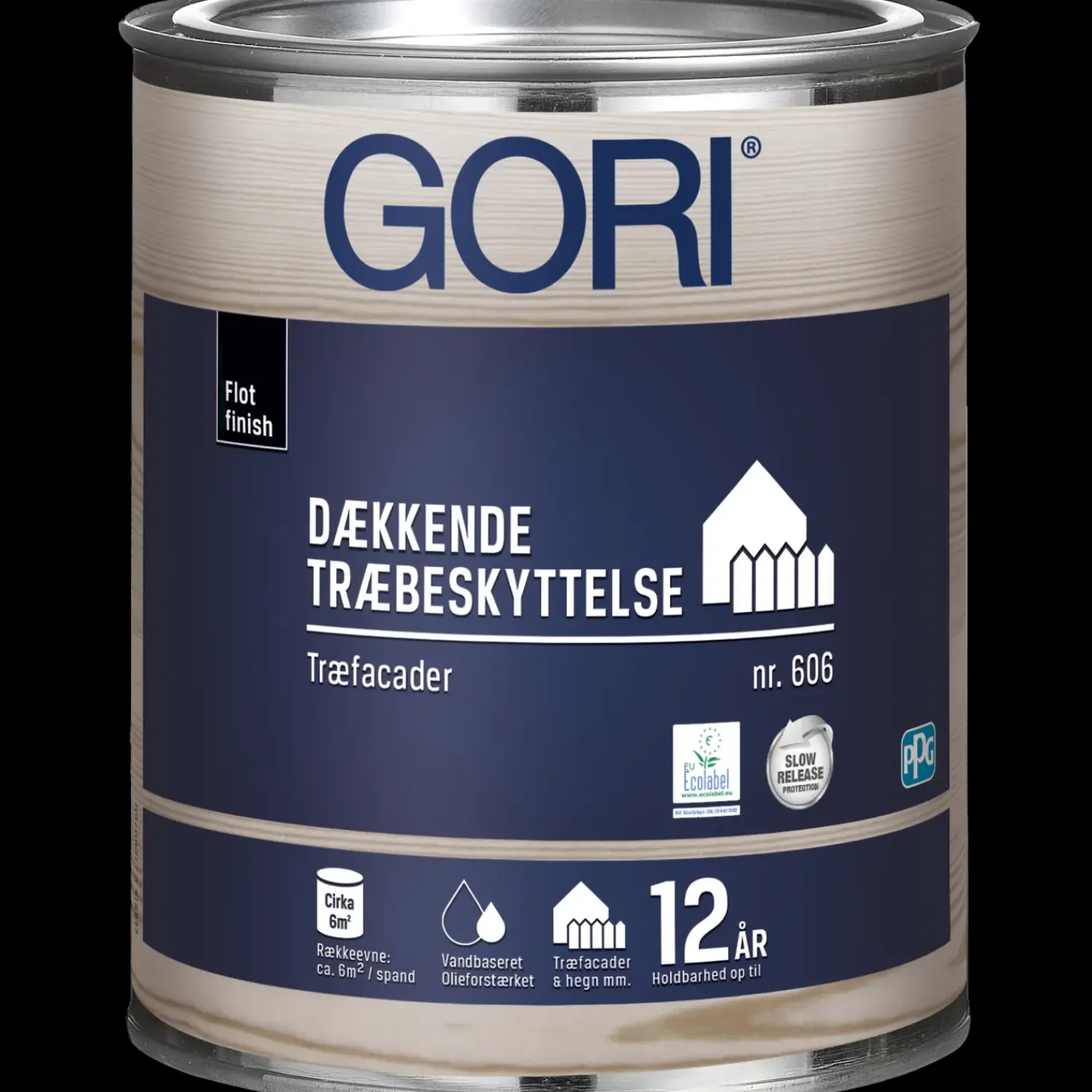 GORI Heldækkende Træbeskyttelse^606 dækkende træbeskyttelse kridt 0,75 L