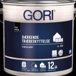 GORI Heldækkende Træbeskyttelse^606 dækkende træbeskyttelse kridt 0,75 L