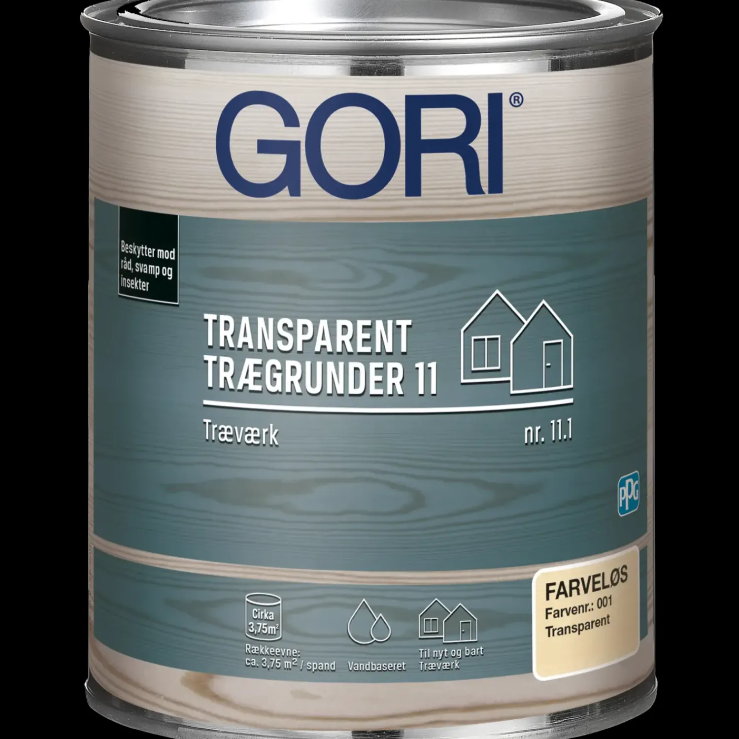 GORI Trægrunder^11.1 grunder farveløs 0,75 L