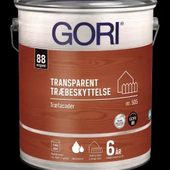 GORI 505 transparent træbeskyttelse nød 2,5 L
