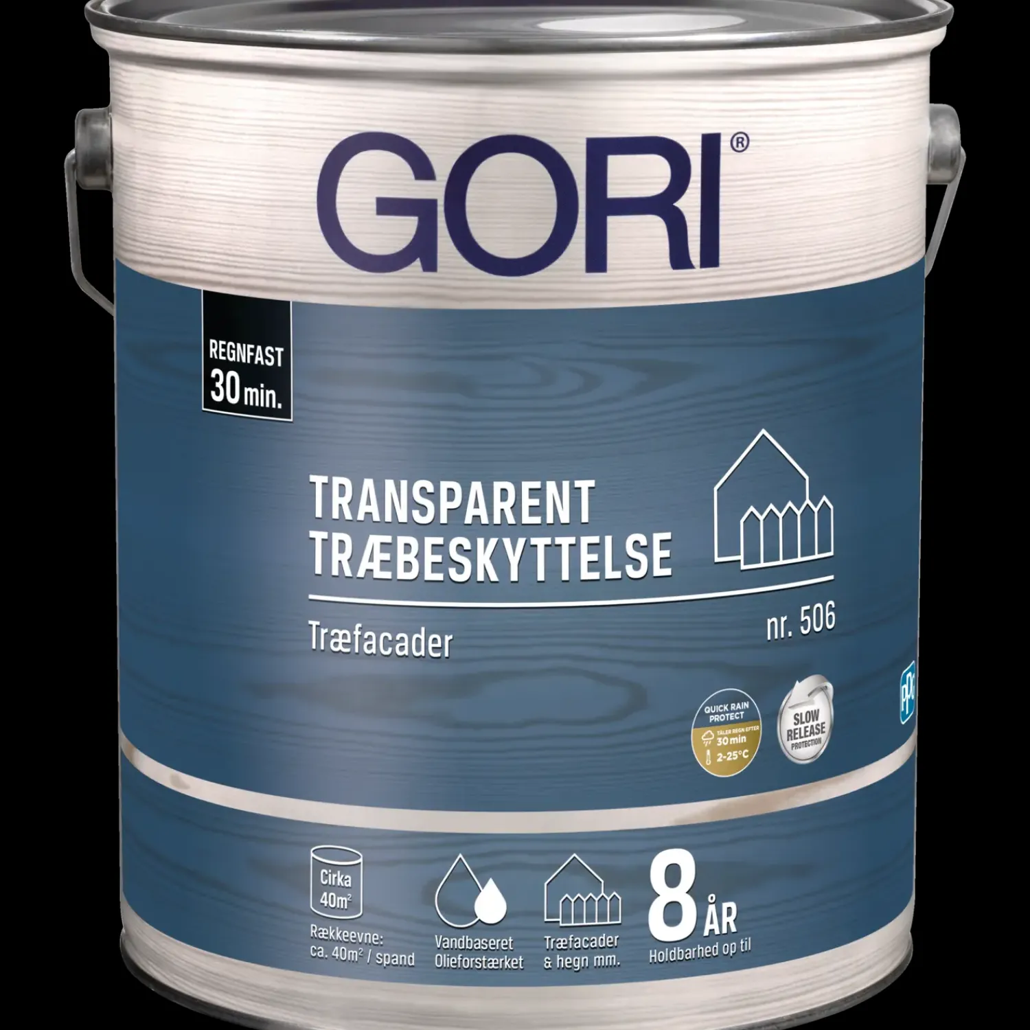 New GORI 506 transparent træbeskyttelse teak 5 L