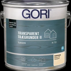 New GORI 11.1 transparent trægrunder 2,5 L