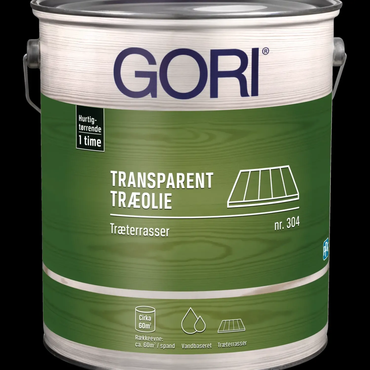 GORI Terrasseolie^304 transparent træolie træterrasse farveløs 2,5 L