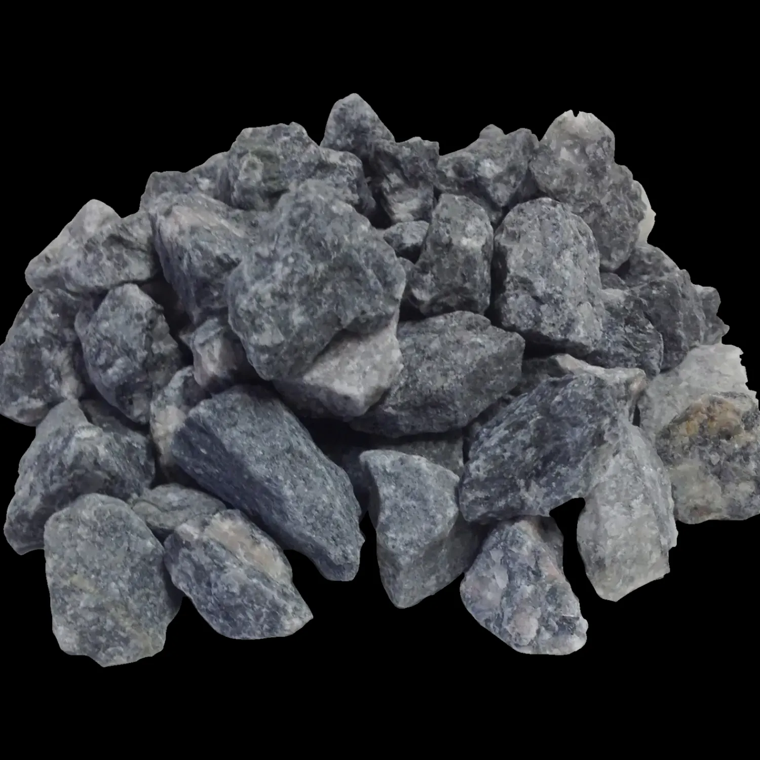 Granit.dk Bigbags|Granitskærver^Grå granitskærver 11/16 mm BigBag á 500 kg