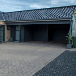 Granit.dk Bigbags|Granitskærver^Grå granitskærver 11/16 mm BigBag á 500 kg