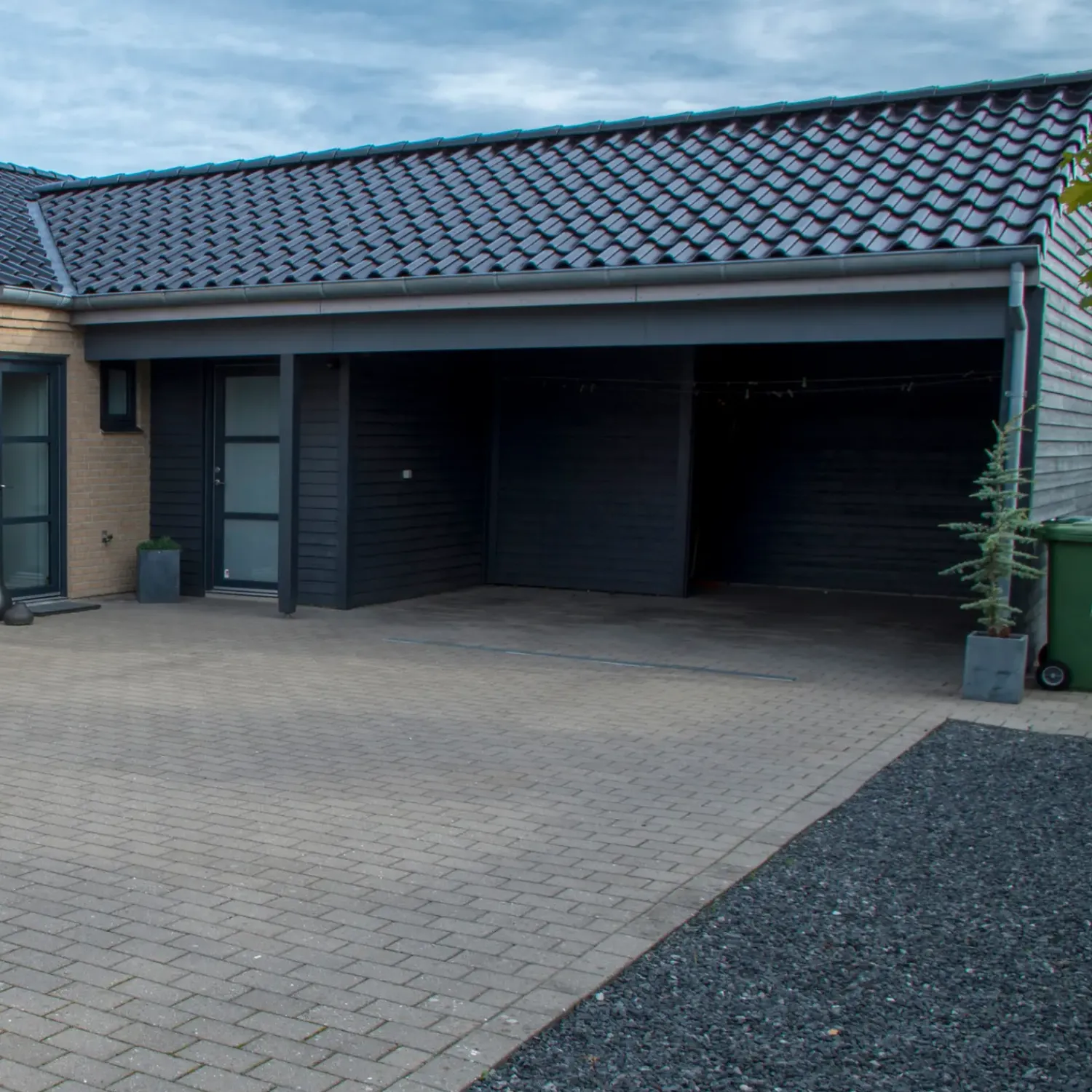 Granit.dk Bigbags|Granitskærver^Grå granitskærver 11/16 mm BigBag á 500 kg