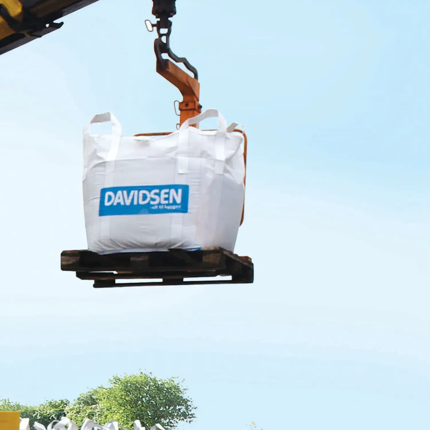 Granit.dk Bigbags|Granitskærver^Grå granitskærver 11/16 mm BigBag á 500 kg