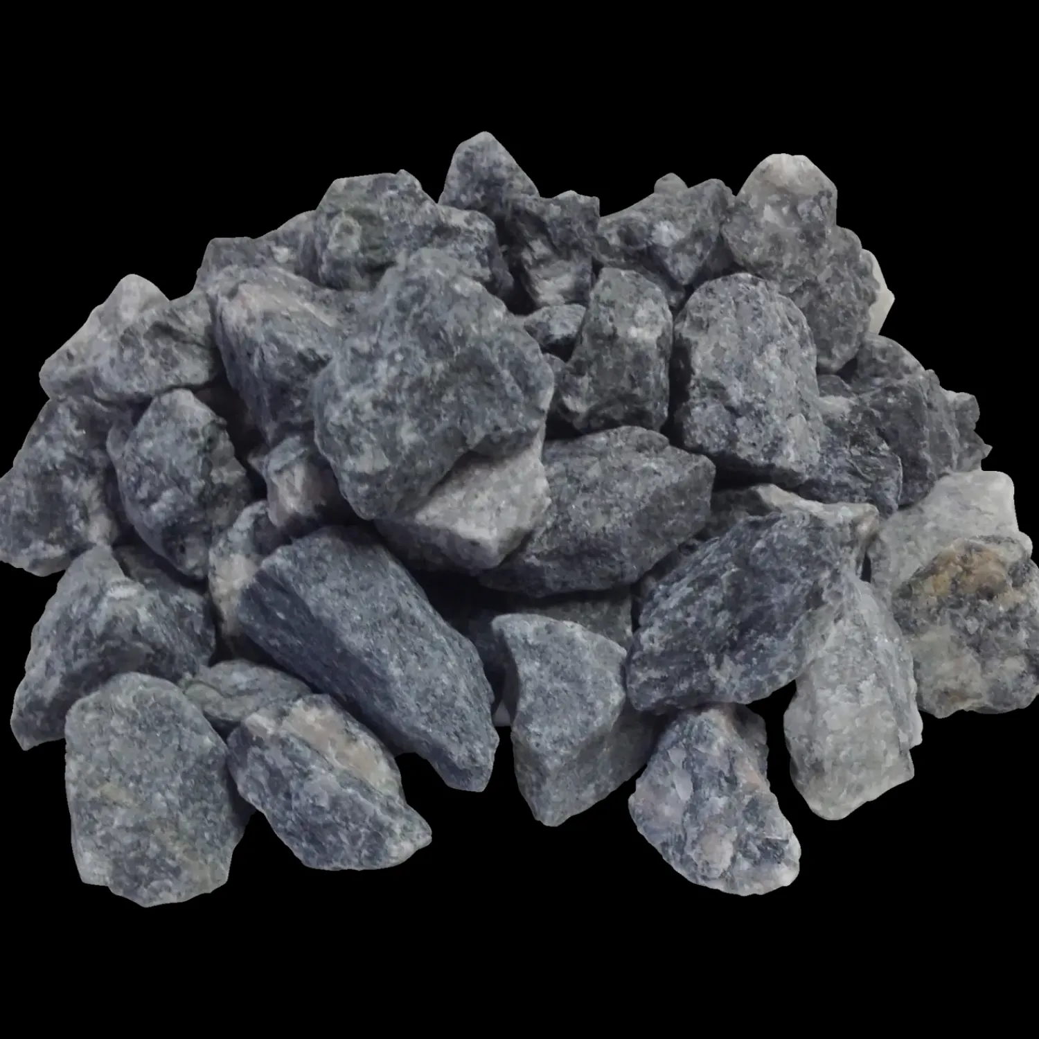 Granit.dk Bigbags|Granitskærver^Grå granitskærver 16/22 mm BigBag á 1000 kg