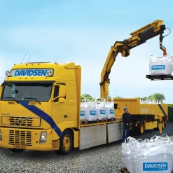 Granit.dk Bigbags^Grå granitstenmel 0/2 mm BigBag á 1000 kg