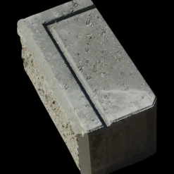 Sale RBR Grå lock-block hjørne - 15x30x15 cm