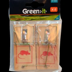 Clearance Green>it musefælde træ 2 stk.