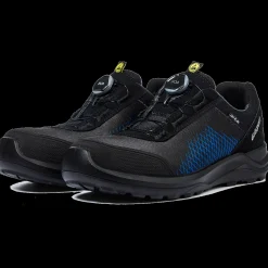 Sikkerhedssko^Grisport 70572 sikkerhedssko med boa sort/blå str. 43