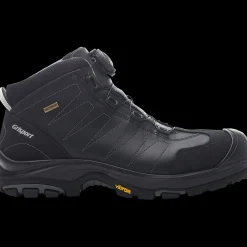 Grisport støvlet med Boa lukning sort str. 42