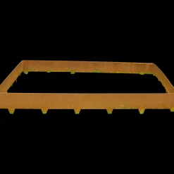 Grouw Plantekasser^bedkanter i Cortenstål 14 x 106 cm 4-pak