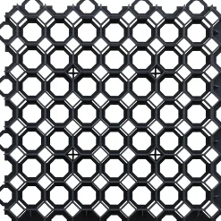 Græsarmering, 47x47x3.6 sort