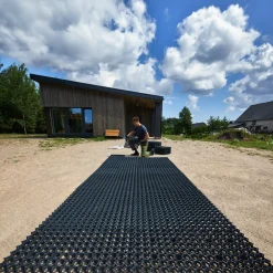 Græsarmering, 47x47x3.6 sort