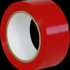 Gulvmarkeringstape 50 mm x 33 m rød