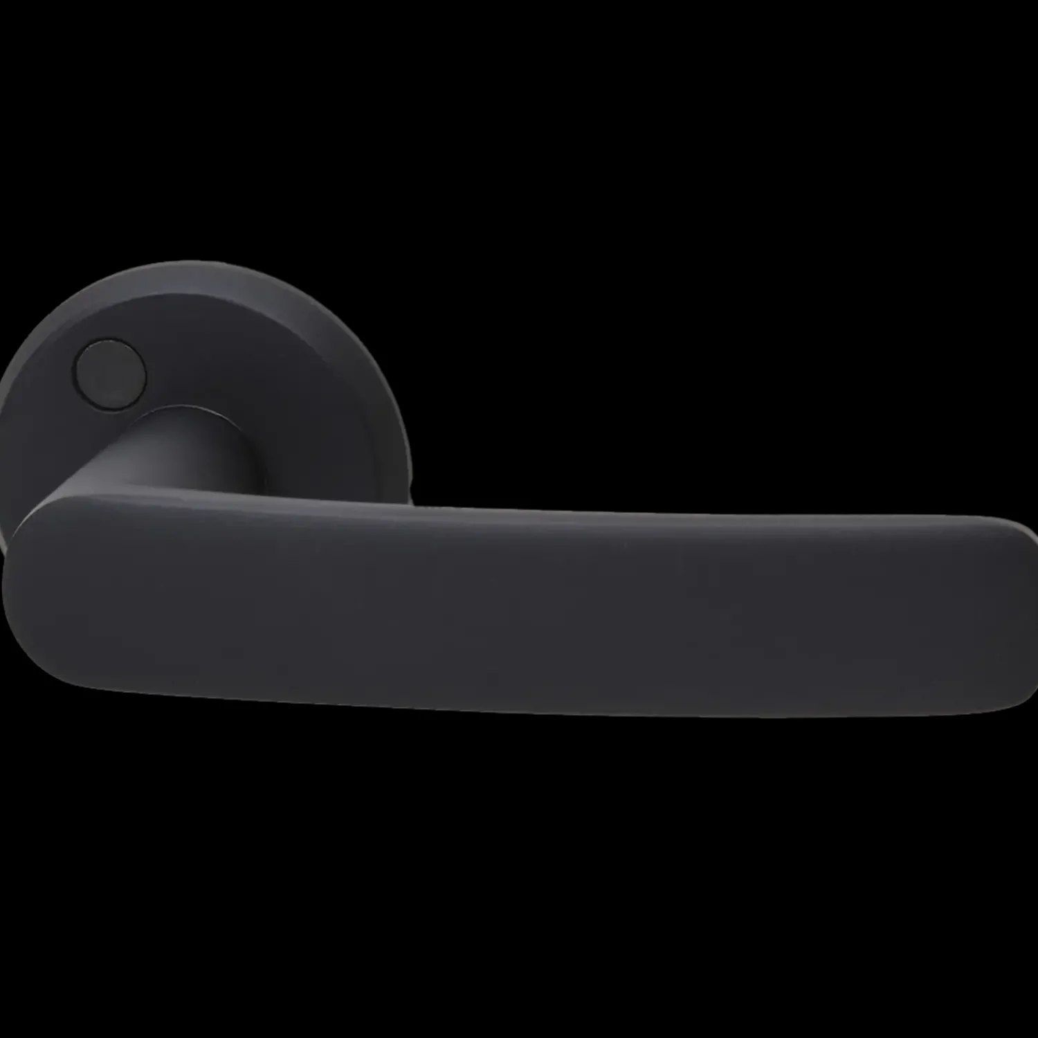 Habo Tilbehør Døre Og Vinduer^dørgreb A2560 sort aluminium