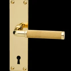 Outlet Habo dørgreb inkl. langskilt Lexington messing