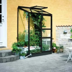 Halls Minidrivhuse Under 4 M²^Altan 2 vægdrivhus med delt glas 0,91 m²