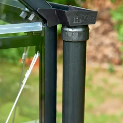 Hot Halls Qube lean-to nedløbskit PVC sort 2 stk.