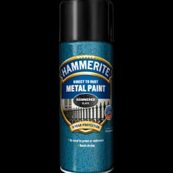 Hammerite Metalmaling^effekt metalmaling spray sort 400 ml