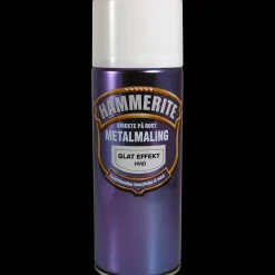 Hot Hammerite effekt metalmaling spray hvid 400 ml