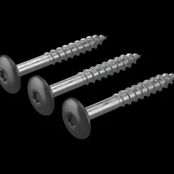 Facadeskruer^Hardie træskrue 4,8x30 mm 250 stk. sort