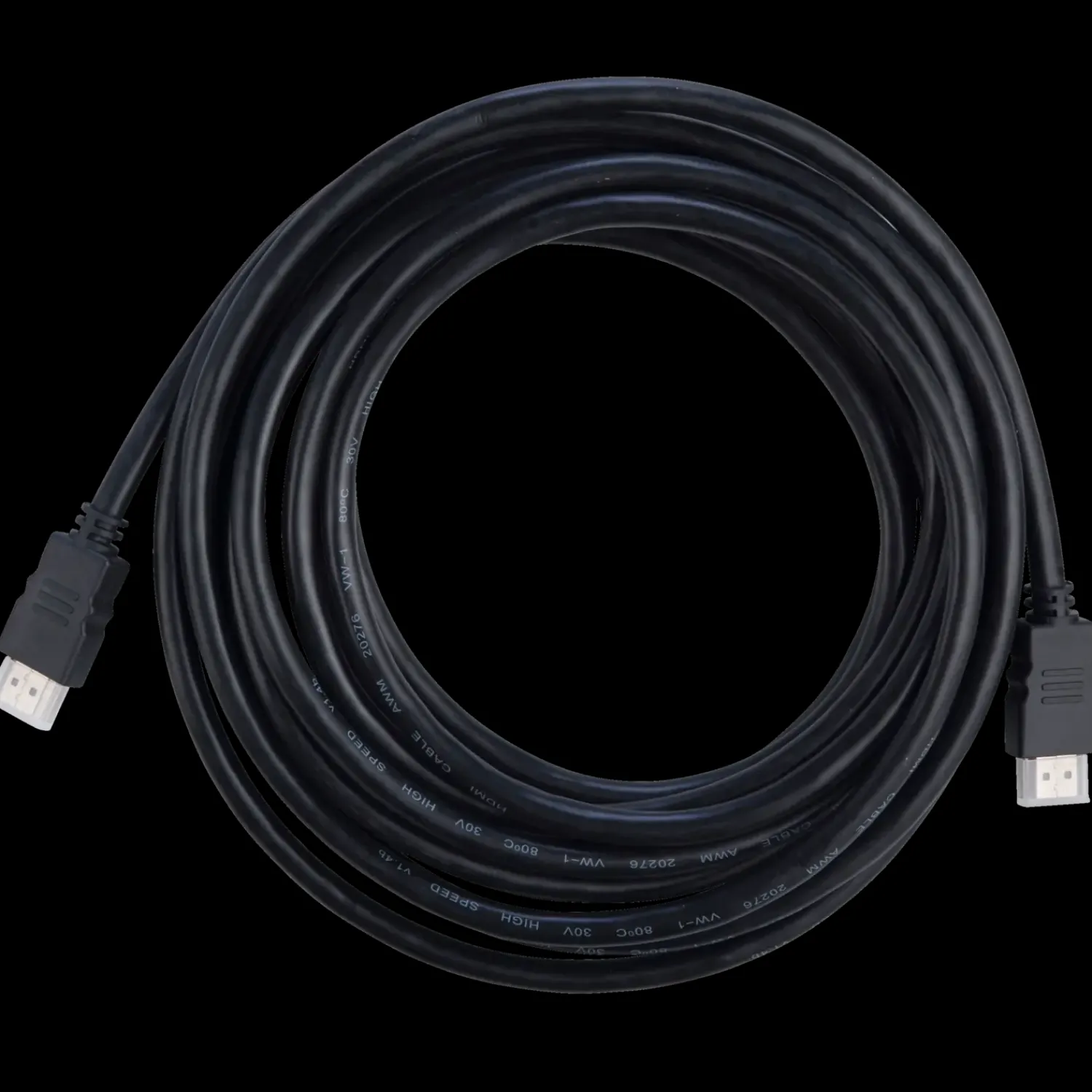 Stikkontakter Og Afbrydere^HDMI han - HDMI han 5m sort