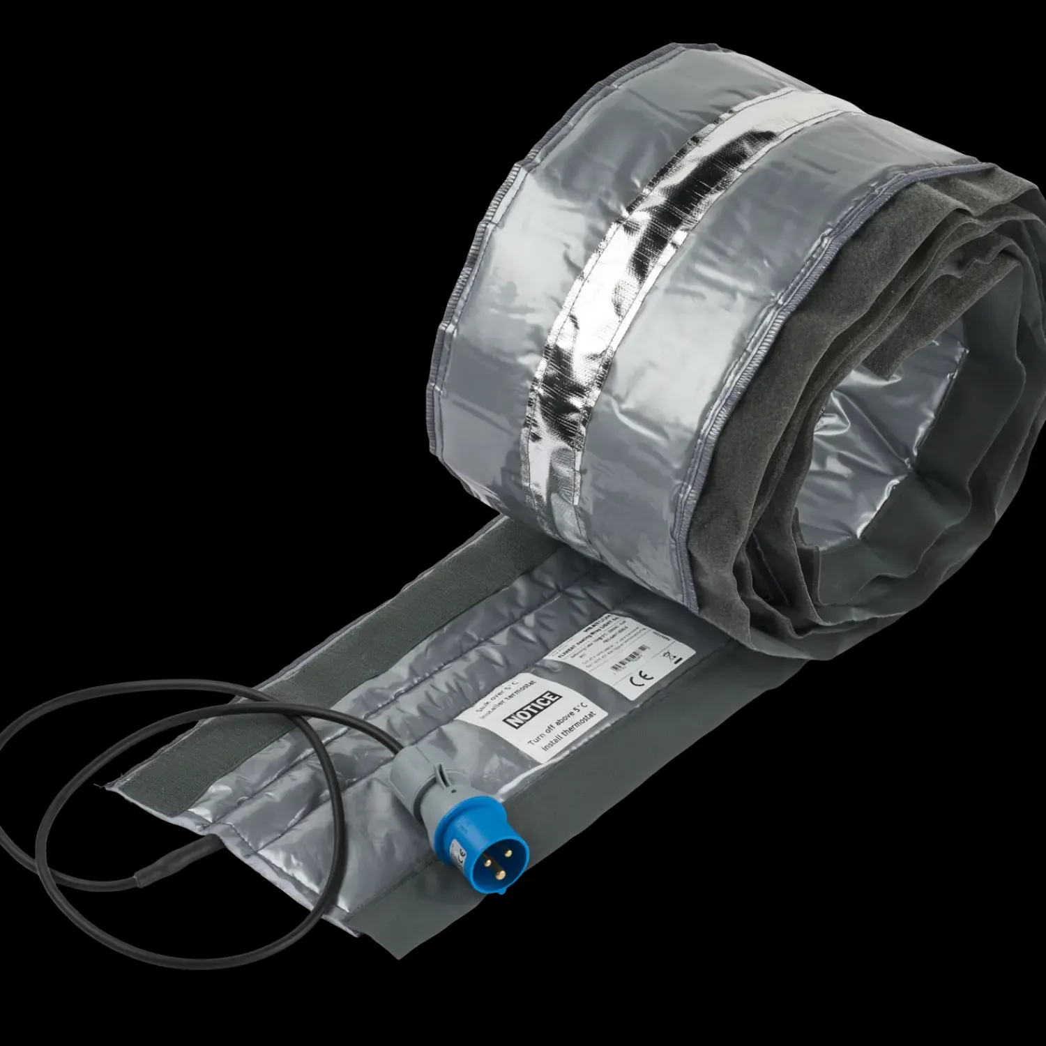 Frostsikring^Heatcom Flx Mob. varmesvøb 5 m IEC309