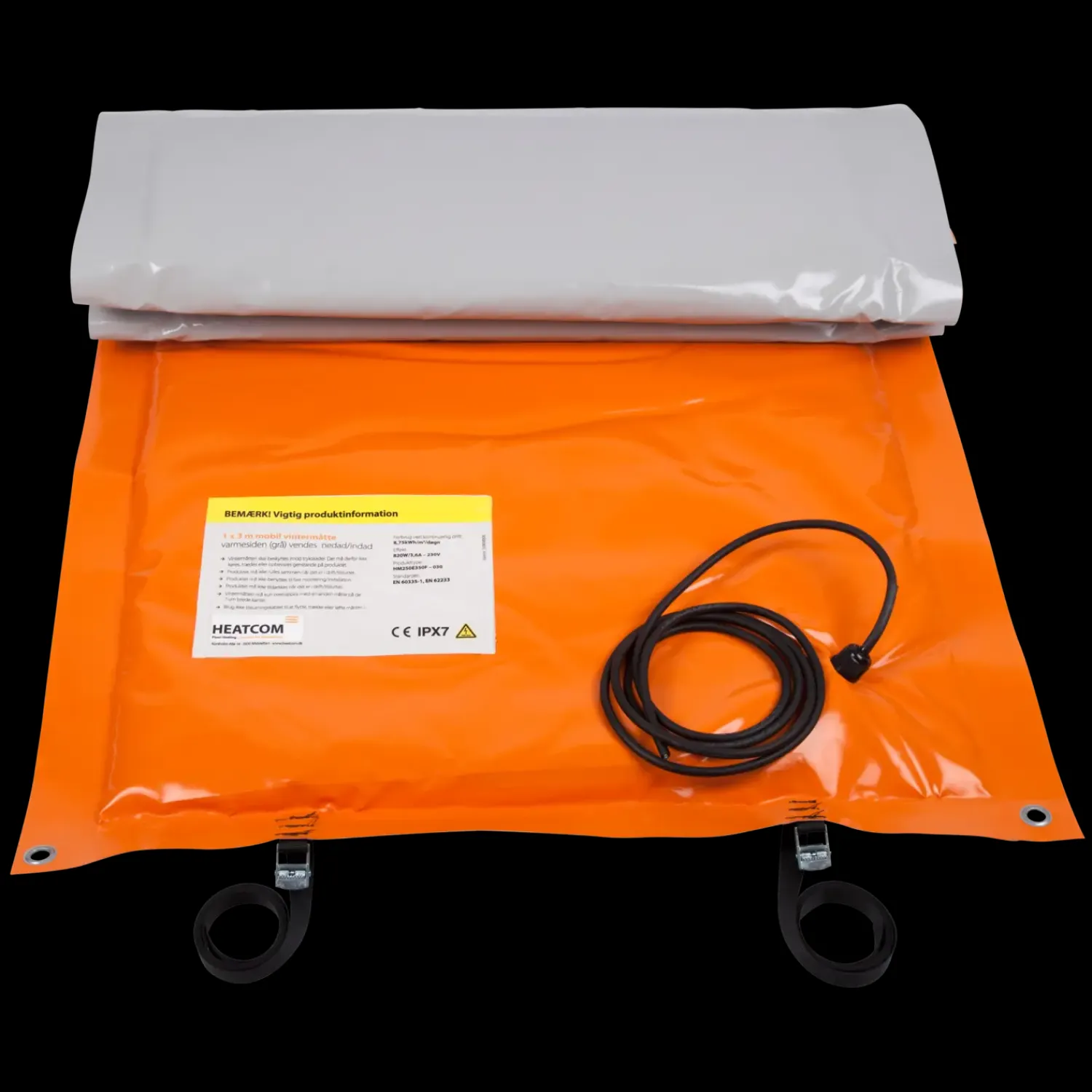 Outlet Heatcom Premium varmemåtte 1x3 m DK-stik