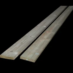 Outlet Hegnsbrædder gran trykimprægneret 16 x 100 mm x 1,8M