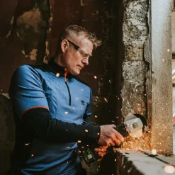 Undertøj^Helly Hansen Baselayer navy/stone blue str. XL