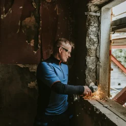 Undertøj^Helly Hansen Baselayer navy/stone blue str. XL