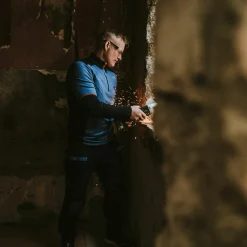 Undertøj^Helly Hansen Baselayer navy/stone blue str. XL