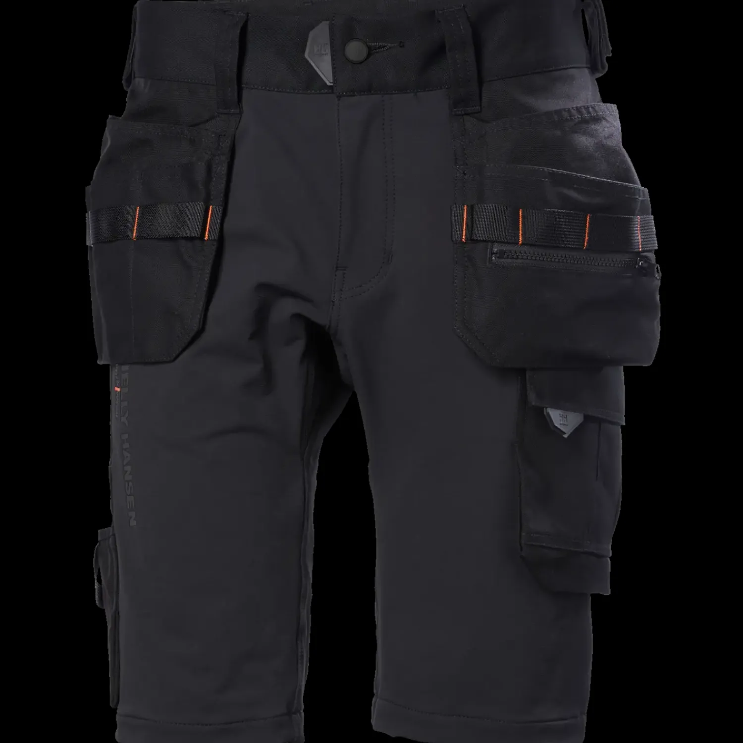 Helly Hansen Arbejdsbukser^Workwear Evolution håndværkershorts med hængelommer sort str. C52