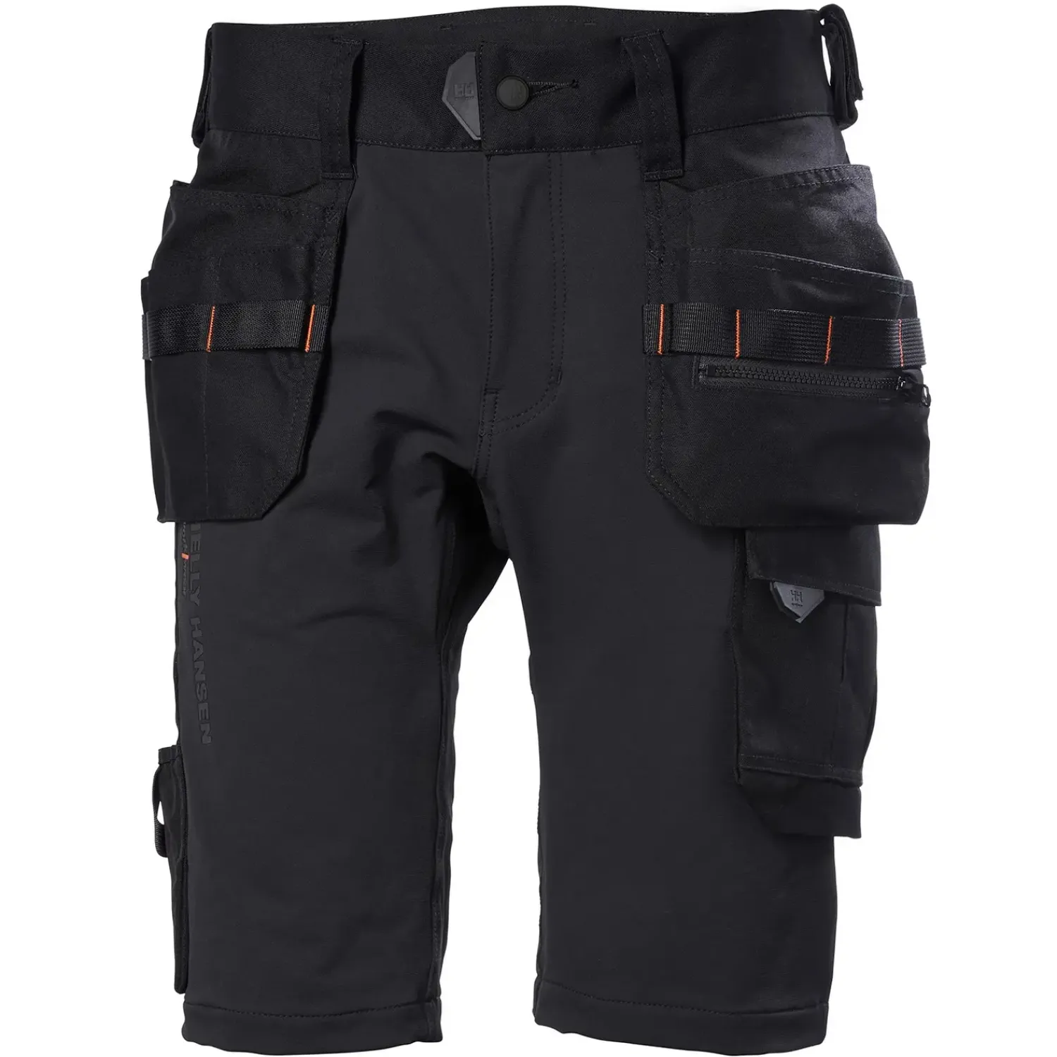Helly Hansen Arbejdsbukser^Workwear Evolution håndværkershorts med hængelommer sort str. C52